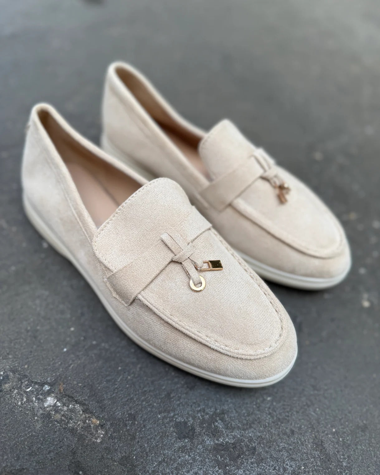 Mocasines Maris Beige