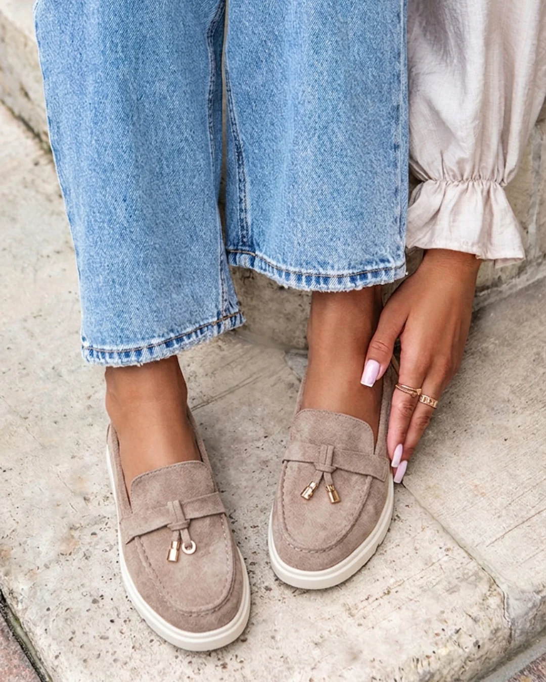 Mocasines Maris Caqui