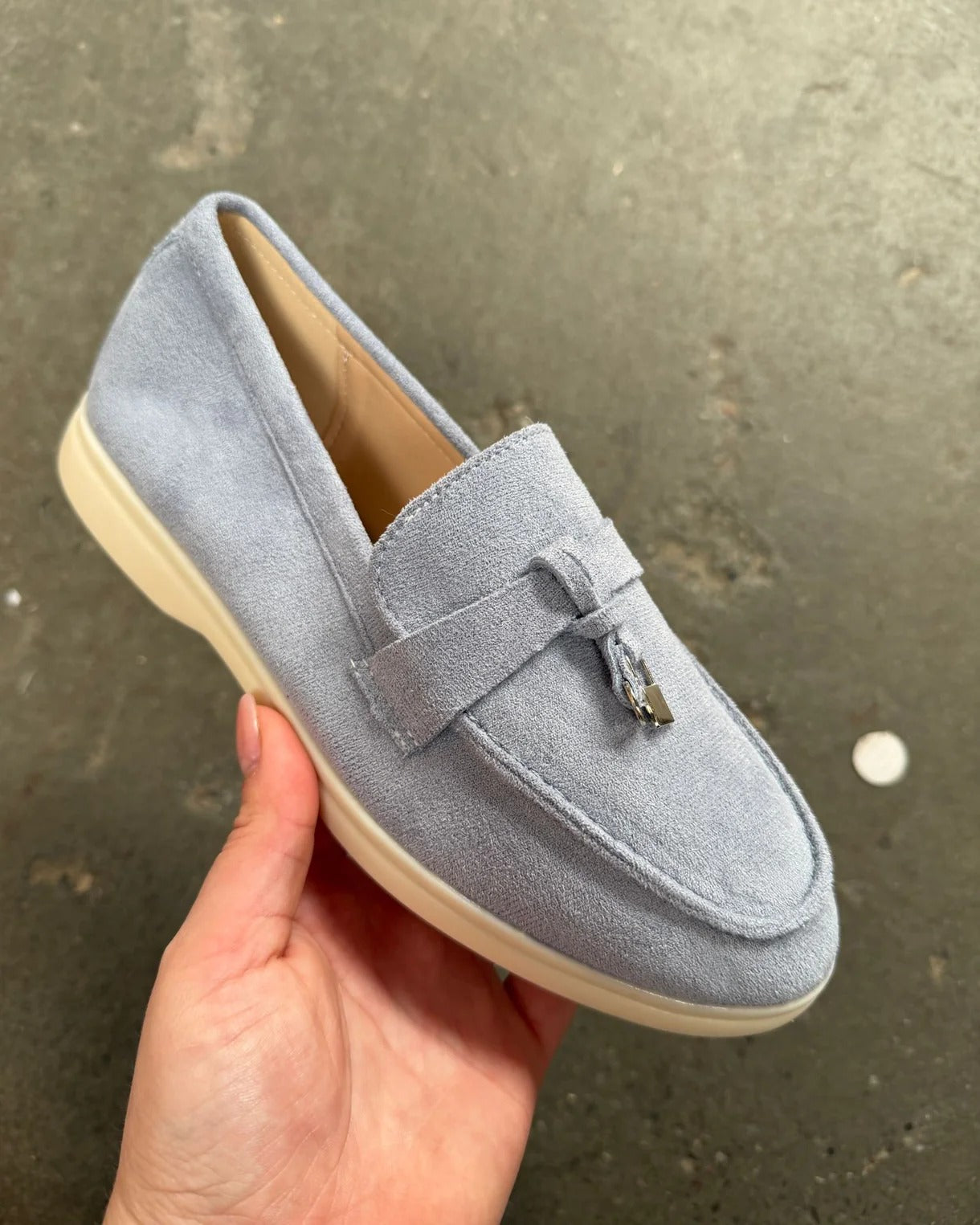 Mocasines Maris Azul