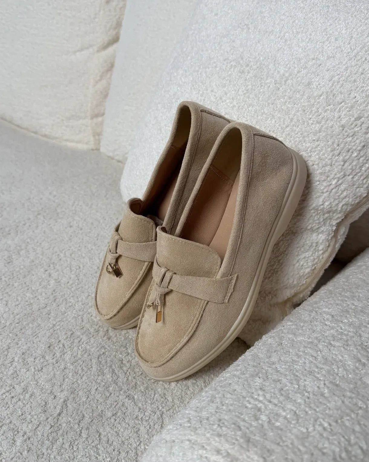 Mocasines Maris Beige