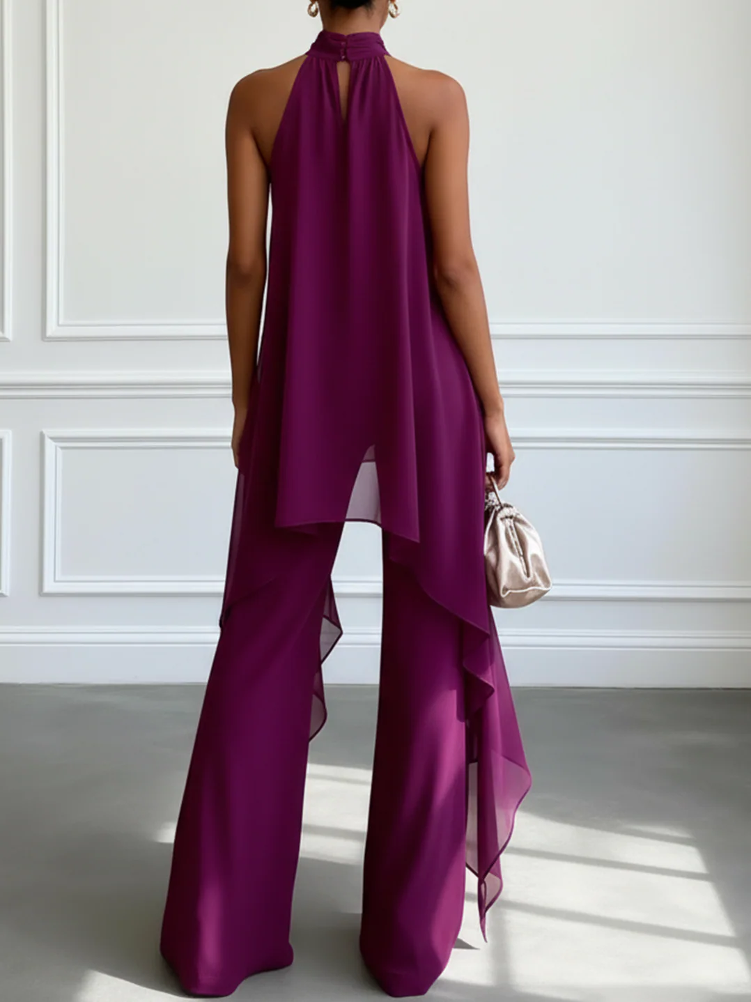 MORETTA | CONJUNTO ELEGANTE ESTILO HALTER