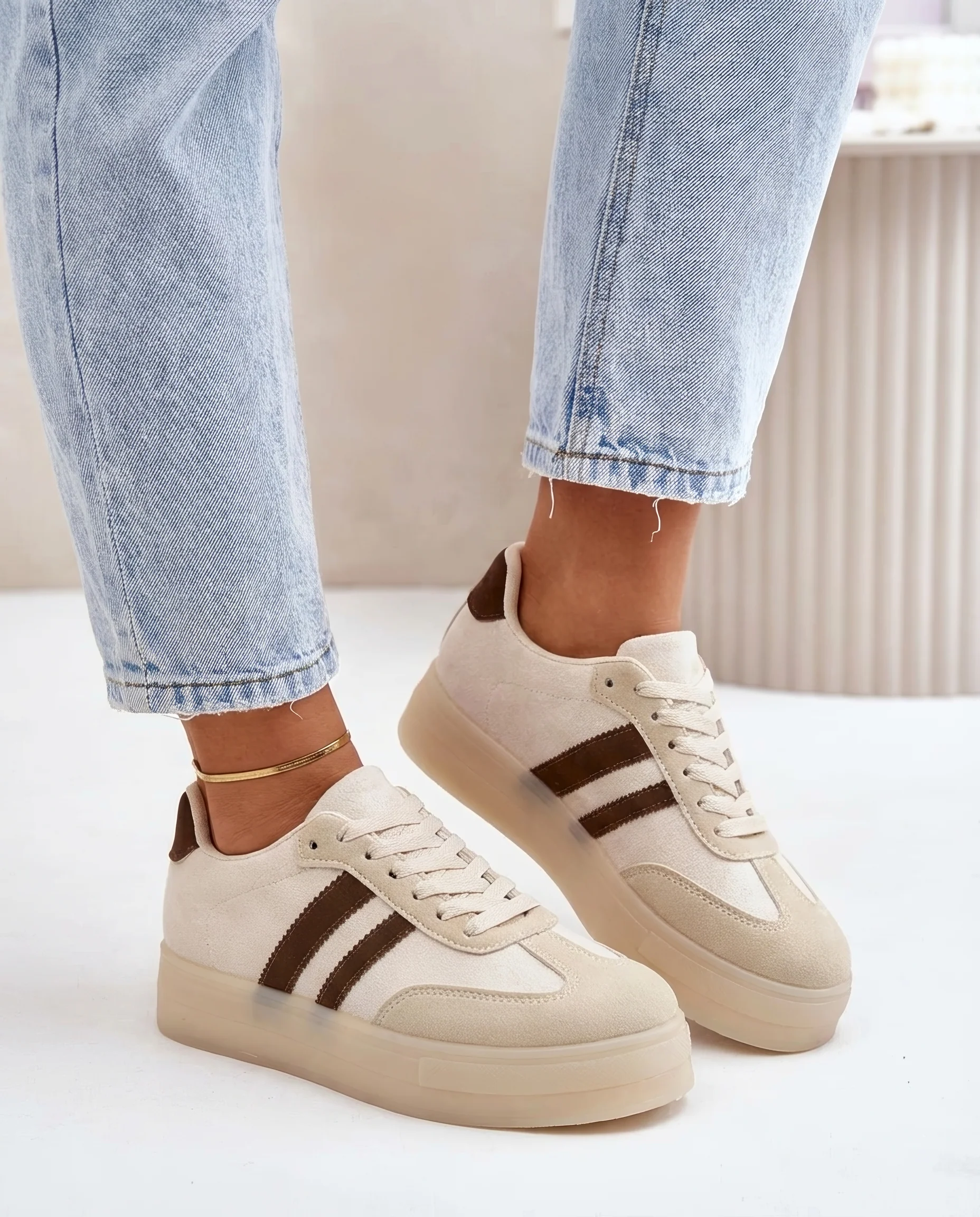 Zapatillas Dori Beige
