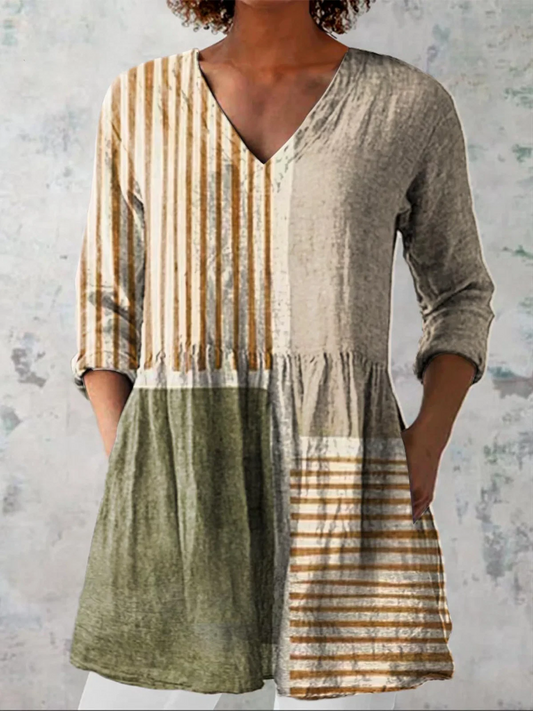 HOLLY | BLUSA LARGA CON ESCOTE EN V