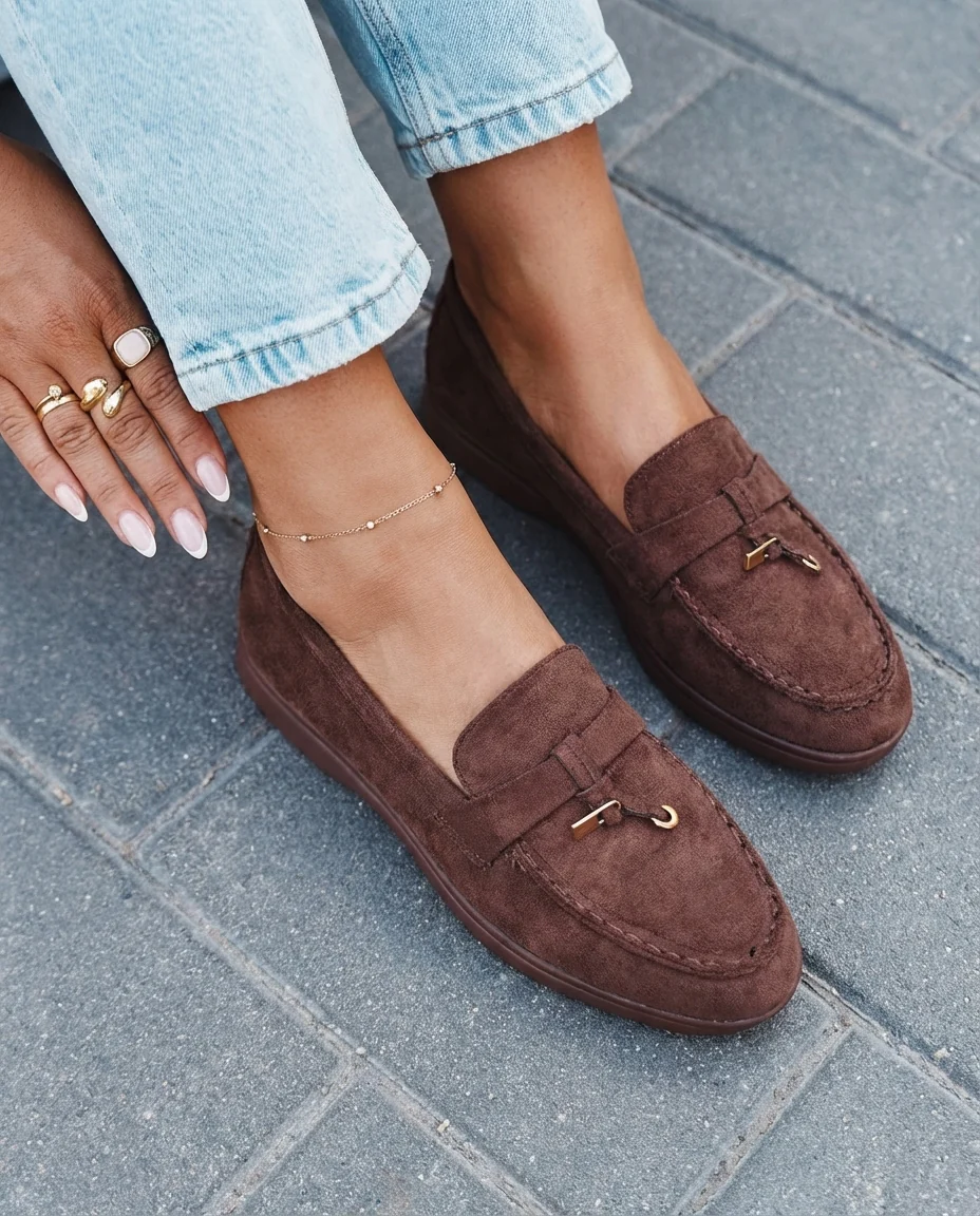 Mocasines Maris Marrón